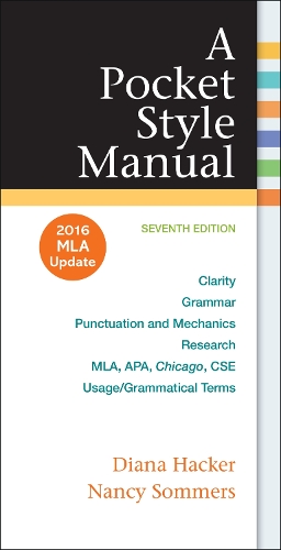 A Pocket Style Manual, with 2016 MLA Update