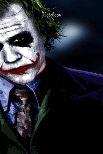 The Jocker Design 72 Notebook Comics For Jocker Fans and Lovers: Lined Notebook / Journal Gift, 120 Pages, 6x9, Soft Cover, Matte Finish