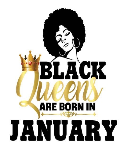 Black Queens Are Born In January: Black Girl Magic Capricorn Birthday Half and Half Paper Blank College Ruled Notes Sketch Math Story Writing Prompts 7.5 x 9.25 100pg(Black Queens NYC - Half and Half Journal Prompt Book)
