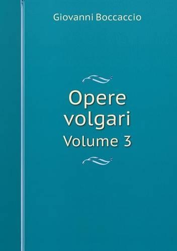 Opere volgari Volume 3