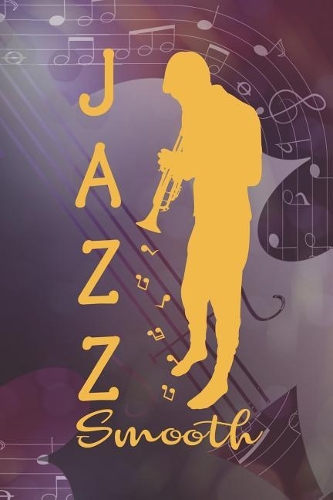 Jazz Smooth: Blank Lined Notebook ( Jazz ) Purple