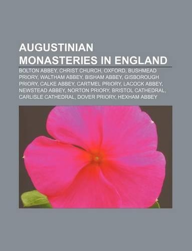 Augustinian Monasteries in England