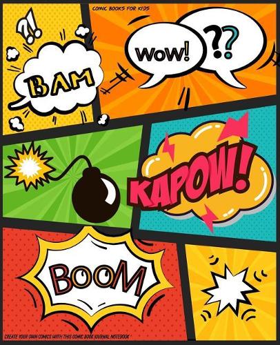 Blank Comic Book for Kids