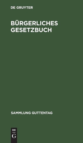 Bürgerliches Gesetzbuch