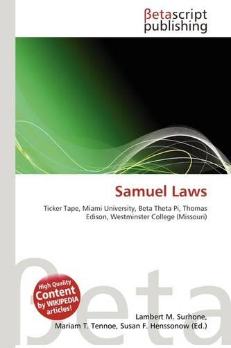 Samuel Laws: (English)