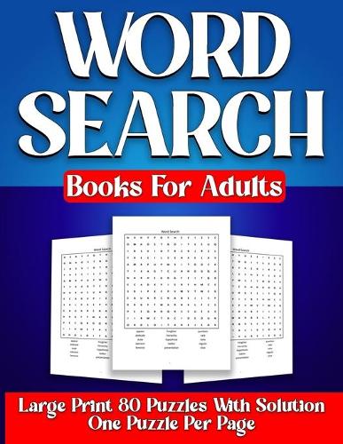 Word Search Book For Adults