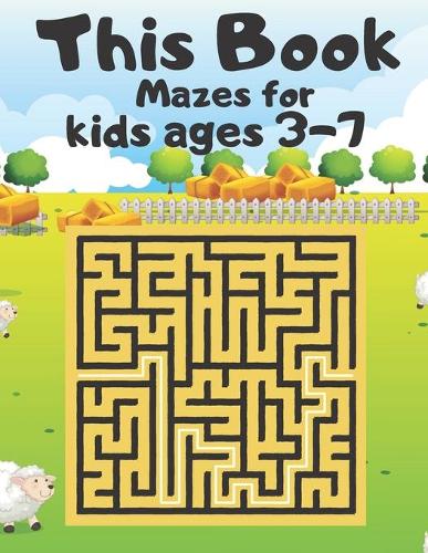 This Book Mazes for kids ages 3-7