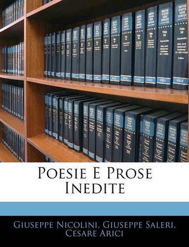 Poesie E Prose Inedite