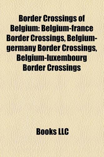 Border Crossings of Belgium