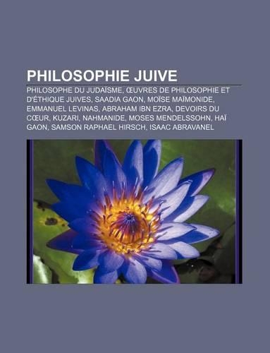 Philosophie Juive