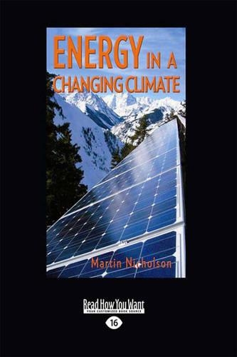 Energy in Changing Climate