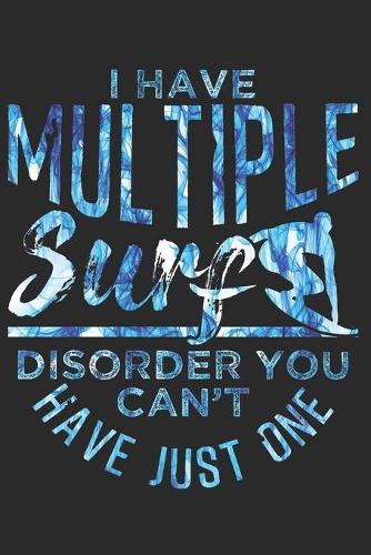 Surfen Notizbuch: Surfen Notizbuch die Perfekte Geschenkidee für Surfer oder Wellenreiter. Das Taschenbuch hat 120 weiße Seiten mit Punktraster die dich beim Schreibe