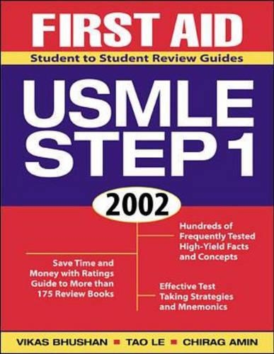First Aid for the USMLE Step 1