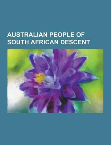 Australian People of South African Descent