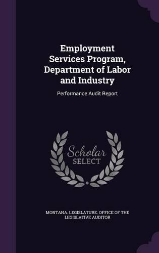 Employment Services Program, Department of Labor and Industry