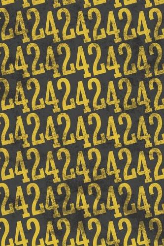 42: Blank Lined Journal Notebook Diary for Hitchhiker's Guide to the Galaxy Fans