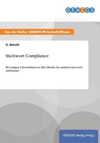 Stichwort Compliance
