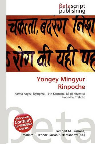 Yongey Mingyur Rinpoche: (English)
