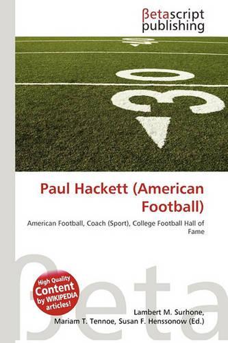 Paul Hackett (American Football)
