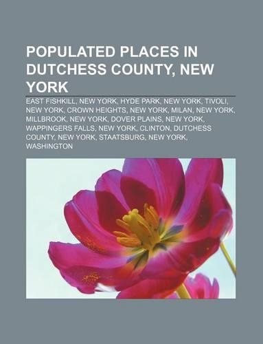 Populated Places in Dutchess County, New York