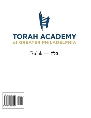 Balak Workbook