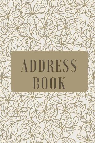 Tan Flower Address Book