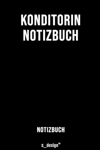 Notizbuch für Konditoren / Konditorin