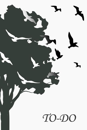 To-Do: To Do List Undated Notebook, Daily Work Task Checklist, Daily Task Planner, Checklist Planner School Home Office Time Management - Black And White C