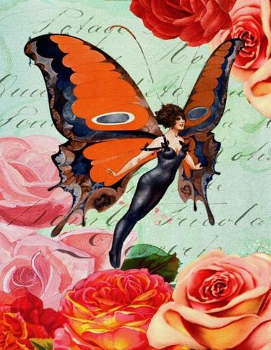 Vintage Butterfly Diary