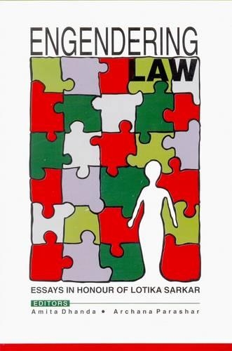 Engendering Law (treatise on Women and Law): with Supplement