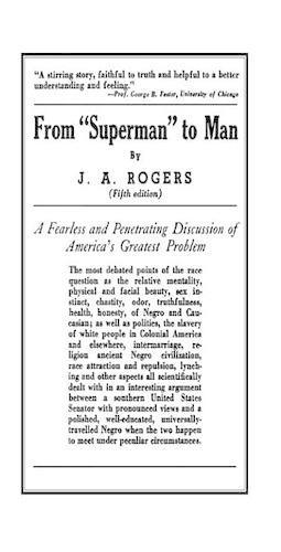 From Superman to Man: A Fearless and Penetrating Discussion of America's Greatest Problem