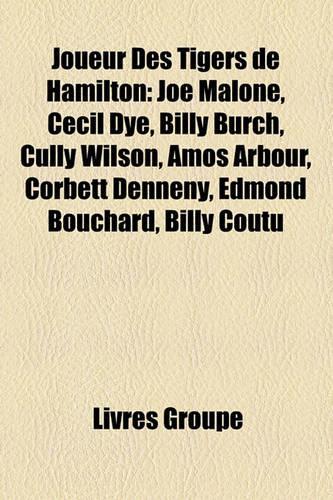 Joueur Des Tigers de Hamilton
