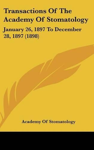 Transactions of the Academy of Stomatology