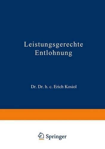 Leistungsgerechte Entlohnung: (German)
