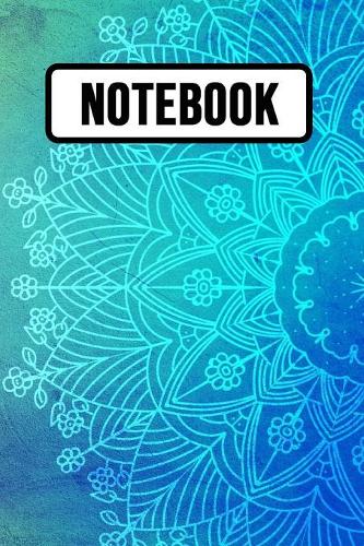 Notebook: Decorative Blue Mandala Journal / Diary / Planner, Unique Mandala Gifts