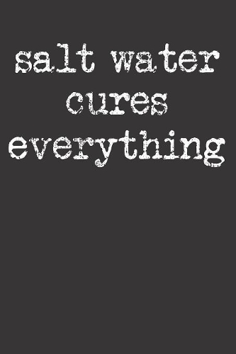 Vacation Beach Salt Water Notebook Journal: Vacation Beach Salt Water Notebook Journal Gift College Ruled Journal 6 x 9 120 Pages