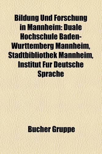 Bildung Und Forschung in Mannheim