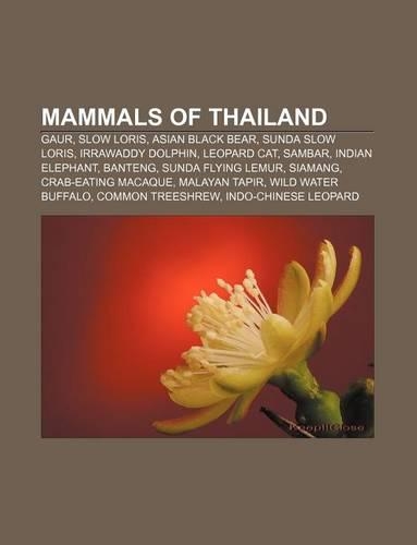 Mammals of Thailand