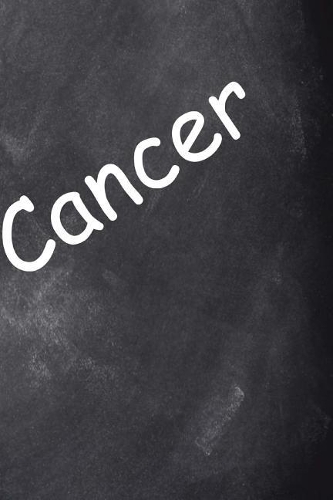 2019 Daily Planner Cancer Zodiac Horoscope Chalkboard 384 Pages