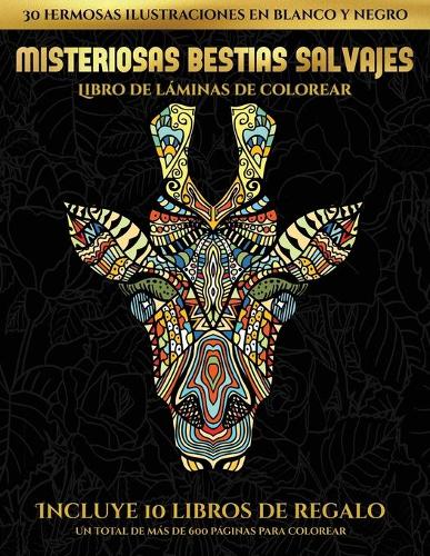 Libro de láminas de colorear (Misteriosas bestias salvajes)
