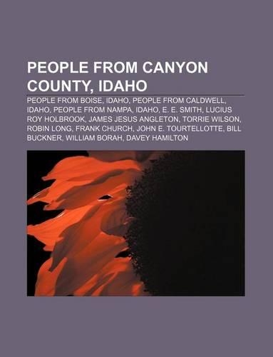 People from Canyon County, Idaho