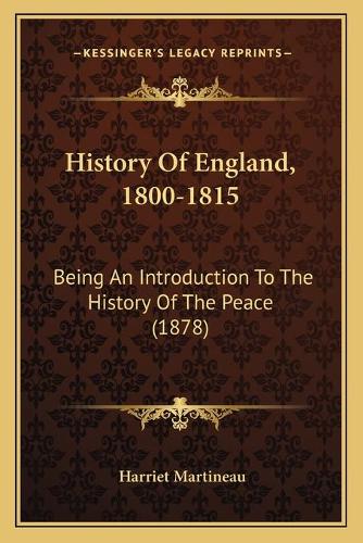 History Of England, 1800-1815