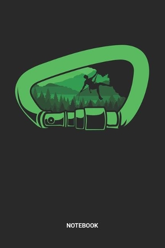 Notebook: Dotted Lined Free Rock Climbing Notebook (6x9 inches) ideal as a Bouldering Journal. Perfect as a Travel Book for all Free Climber Lover. Great gift