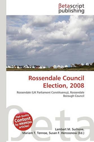 Rossendale Council Election, 2008