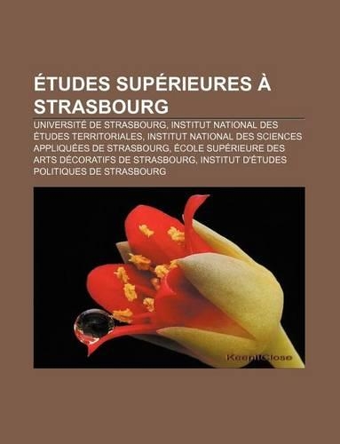 Etudes Superieures a Strasbourg