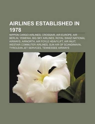 Airlines Established in 1978