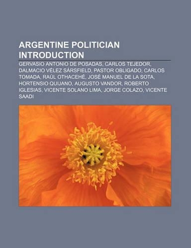 Argentine Politician Introduction