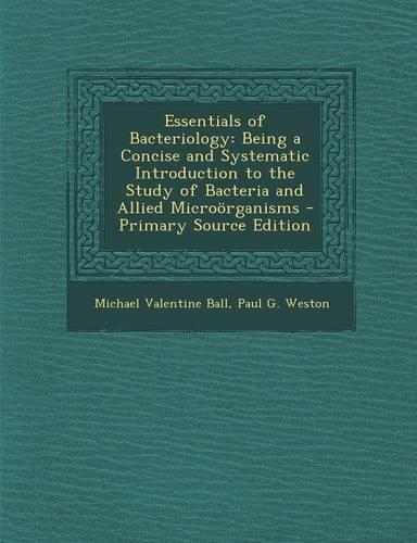 Essentials of Bacteriology