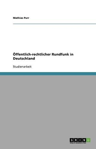 Öffentlich-rechtlicher Rundfunk in Deutschland