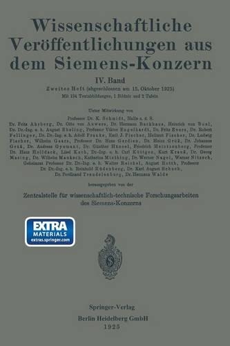 Wissenschaftliche Veröffentlichungen aus dem Siemens-Konzern